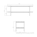 TV stand center desk multifunction